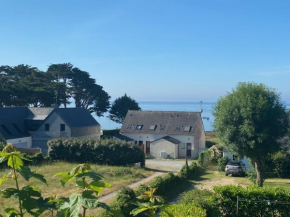 150m de la plage, vue mer, maison pour 6